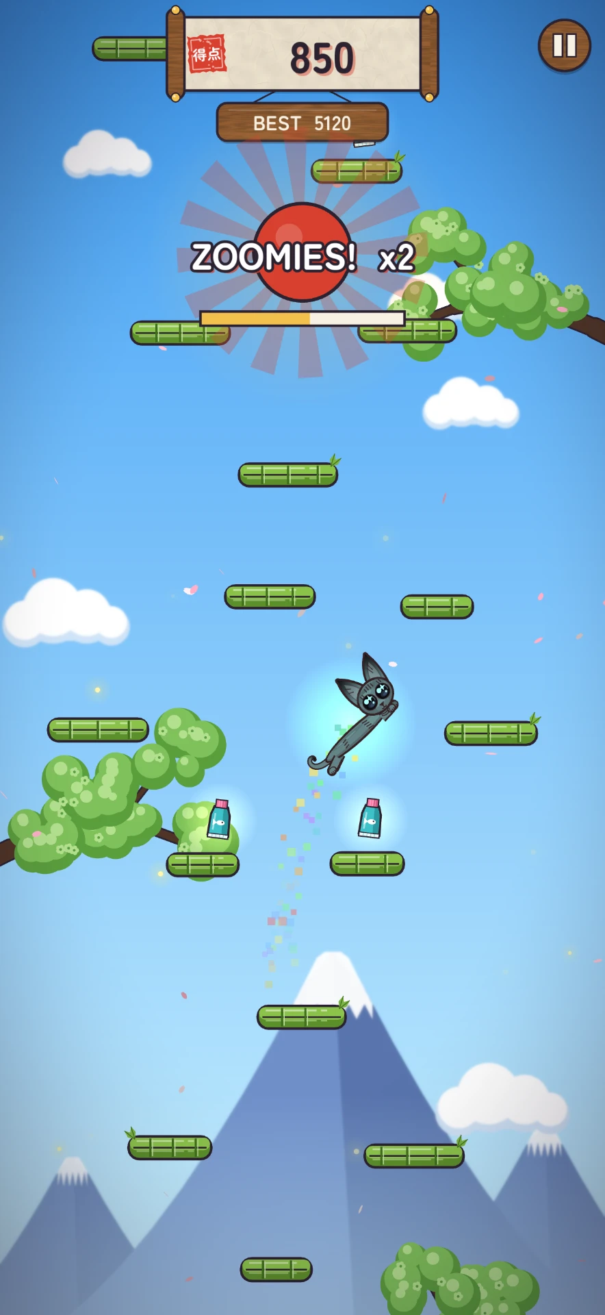 Wrinkle Jump — Zoomies power-up
